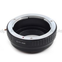 렌즈 어댑터 작업 Contax Yashica 삼성호환 NX 마운트 링 NX300M GN100 NX1100 NX-5 NX-10, 한개옵션0