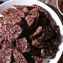 (비단꽃길)전통순대 순대볶음 순대맛집 순대국 냉동순대500g 오미자순대, 500g, 1개