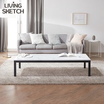 [리빙스케치]루칼 1500 거실테이블 좌식 소파테이블 국내제작 제주도 배송협의, 1500멀바우