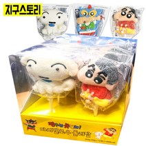 짱구는못말려 짱구 마쉬멜로우롤리팝 1통(12입)/마시멜로/머쉬멜로