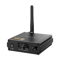 Lavaudio LDAC가 장착된 홈 스테레오용 라바우디오 하이파이 블루투스 수신기 오디오 애호가 DACaptX HD 저지연 기능이 있는 5.1 어댑터 OLED 디스플레이 EQ 모