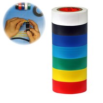 [당일발송] 전기 절연 테이프 20mm X 9M(20개입) 검정 빨강 노랑 녹색 파랑 흰색, 적색, 20개