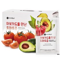 이제부터 아보카도를 만난 토마토즙, 아보카도 토마토즙 30포