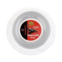 테니스스트링 라켓 줄 가연 럭실론 알루파워 교체 프로 테니스 스트링 나일론 라켓 200 미터 1.30mm 프로, 02 White