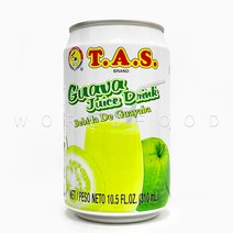 타스 구아바 드링크 310ml 태국음료 타스구아바음료, 1개