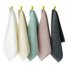 100%국내생산 타월톡톡 호텔급 어린이집수건 30수 70g 10장세트 고리수건 핸드타월, 1.화이트 10장