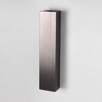 강화도어손잡이 다크그레이 340 아노다이징 사각