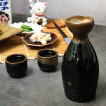 일본 도쿠리/사케잔, 18) 블랙(재팬145), 독구리1p