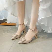 러블리 큐빅 앵클릿 가보시 스트랩샌들 인박카027