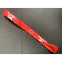타이 다운 확장 스트랩 와이드 소프트 루프 38mm 깔깔이바 연장 DP, 블랙