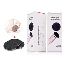 더뷰티랩 풋드릴 발각질제거기 리필패드 60PCS, 80그릿(강력함)