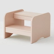 한샘 샘 어린이 스텝스툴 시공 (컬러 택1), 크림화이트(A)