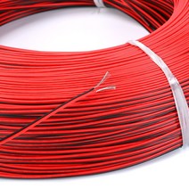 전선관 전선탈피기 전선 주석 도금 구리 절연 PVC 연장 LED 스트립 케이블 레드 블랙 와이어 AWG 10 미터 18 20 22 24/26 게이지, [01] 18AWG