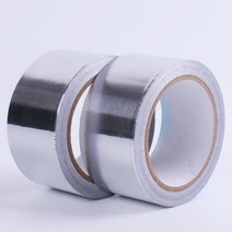 보온재테이프5M/10M/20M 알루미늄 호일 테이프 연기 배기 파이프 씰링 주방 가마솥 누출 방지 자외선 차, 0.06mm, 10m, 30mm