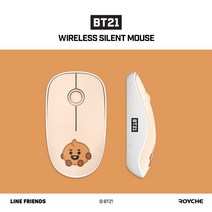 BT21 베이비 무선마우스 RMS-BT21-BABY, RMS-BT21-BABY-SK, SHOOKY