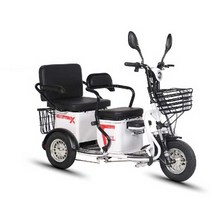 3발 전기자전거 출퇴근 스쿠터 노인 세발 삼륜, 상세 페이지 참고, 23A 배터리(배터리 약 100마일) 48V