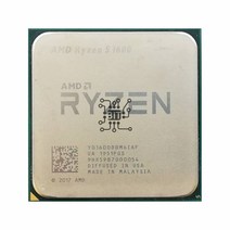 CPU AMD Ryzen 5 1600 R5 3.2 GHz 6 코어 12 스레드 65W CPU 프로세서 YD1600BBM6IAE 소켓 AM4, 한개옵션0