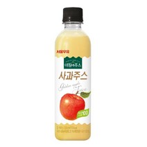 서울우유 아침에주스사과 페트음료 350ml 24개입