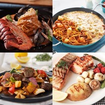 밀키트 캠핑 음식 요리 수비드 샐러드 파스타 스테이크 닭갈비 부채살 씨푸드 브런치 심쿡, S04수비드부채살스테이크(새우포함)600g
