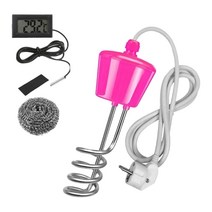 전기온수히터 water heater for pool 3000w 스테인레스 스틸 immersion heater 서스펜션 전기 온수기 s eu 플러그, 없음