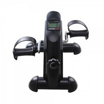 실내 운동 홈사이클 미니 자전거 패달 의자없는 책상아래 헬스용 사무실, 블랙