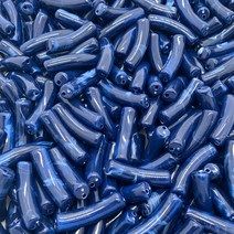 신제품 아크릴 비즈 튜브 31x7.5mm 느슨한 스페이서 플라스틱 곡선 국수 슬라이드 팔찌 쥬얼리 제작 공예