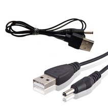 (주)승원전자 USB전원 충전케이블 USB to DC3.5mm~1.35mm 케이블 1M