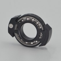피젯 스피너 새로운 음소거 금속 장난감 에너지 반응기 Antistress 스트레스 릴리프 spinner EDC figet toy, 03 Black