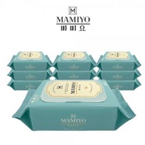 마미요 데일리 아기물티슈 캡형, 100매, 10팩