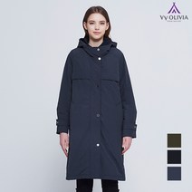 [올리비아로렌] [비비올리비아]_데일리 야상 롱 점퍼_VVBKAVW9211