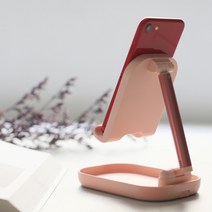 아이앤트 만능 3단 거치대 ( 거치대 + 고급파우치), 베이비핑크 + 고급파우치