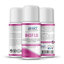 bhrt naturals bi-est 1.25 에스트리올 에스트라디올 이중 에스트로겐 크림 100ml 천연 생물학적 동일 여성 갱년기 완화 에스트로겐 약사 공식화 전문가 등급