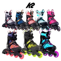 K2 인라인 스케이트 어린이용 미국직구 5th element 인라인 스케이트 모음, 네이비 / 코랄