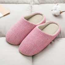 남성 남자 실내화 0 줄무늬 겨울 홈 플러시 여성 가을 부드러 실내 거실 사무실 신발
