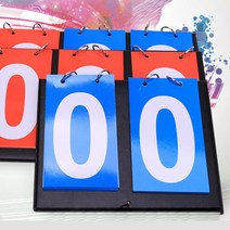 점수판 스코어보드 점수카드, 상품선택, 4자리 점수판