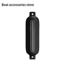 10 'x 30'/280mm x 760mm 보트 펜더 홀더 요트 등에 사용하는 도킹 펜더 용 풍선 골이 있는 해양 보트 펜더, Black