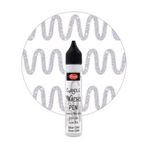 공예몰 Viva Decor Candle Pen 7. Silver-Glitter 28ml 비바 데코 캔들 펜