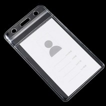 투명 카드 목걸이 홀더 이름표 집 연수회 명찰, 상품선택, 홀더 056790DC