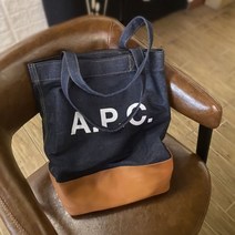 아페쎄 에코백 가방 토트백 캔버스 명품에코백 A.P.C. APC 남녀공용아페쎄 토트 토드백