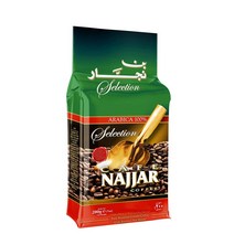 Café Najjar Turkish Coffee with Cardamom 200 Gr １00% Arabica Coffee Beans Ground Coffee Dark R, 1