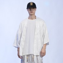 한복 세트 팬츠 투피스 남자 여름 반팔 두루마기 복고 개량 퓨전
