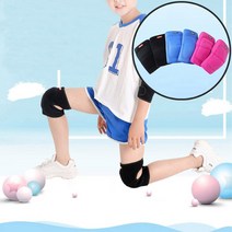 어린이 무릎보호대 스케이트보드 자전거 인라인 장비, 블랙_M