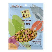 [펫츠루트]셰프요리 찜쿡 400g 8종 애견간식 사사미, 1개, 01.셰프요리 연어 야채