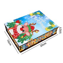 보석십자수 창업 도구 DIY Jewelry Greeting Card Organizer Special Shaped Bright Drill with Lids Small, 1