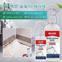 에코후레쉬 타일 벽면 곰팡이 제거제 욕실 화장실 청소세제 곰팡이제거제, 벽면 곰팡이 제거제(100ml) ×2
