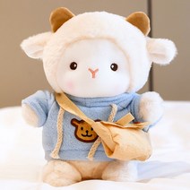 뽀글이 양 애착인형 소형 동물 인형 선물, 옵션7, 22cm