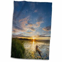3D Rose USA Washington Paddling sea Kayak on Union Bay MR. TWL_206282_1 Towel 15” x 22”, 1