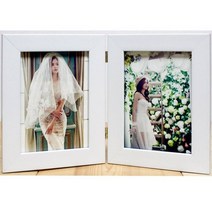 양면접이액자I가로I세로I혼합형사진액자/A03화이트, 세로+가로접이/(A03)화이트-8*10인치