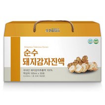 황지네이처 국내산돼지감자순수돼지감자진액 100ml 60개