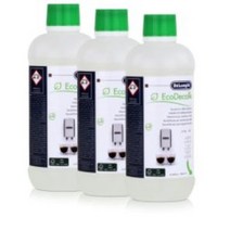 드롱기 DeLonghi EcoDecalk DLSC500 500ml 커피머신 청소 물때 석회질 스케일 제거 세척 세정제 세척액 용액 석회 제거제 3개입